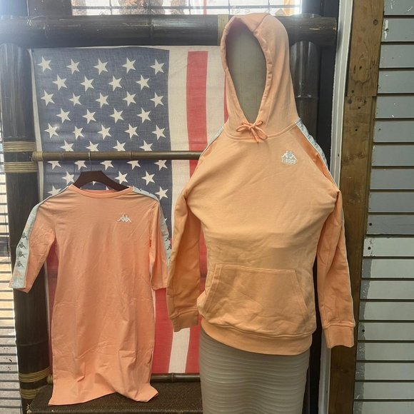 NWOT Kappa 2pc Hoodie T-shirt - Picture 1 of 10